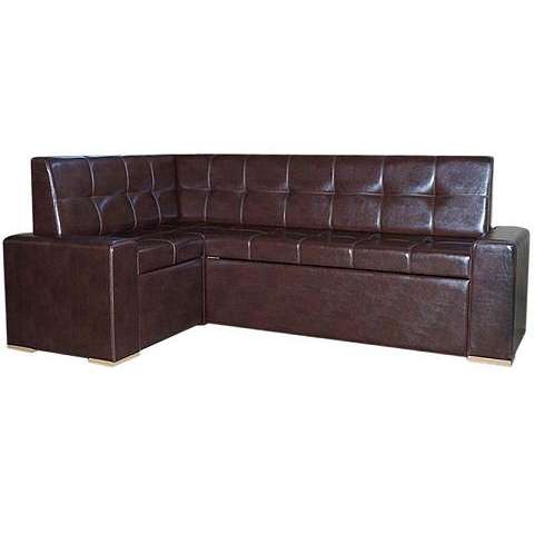 Угловой диван' диван для кухни 'Берн с широкими подлокотниками