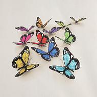 Велюр - Butterflies 3D 2-2